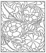 Leather Pattern Patterns Tooling Sheridan Carving Tooled Drawing Tandy Coloring Crafts Drawings Carved Pages Craft Google Resultado Imagen Vector Arts sketch template