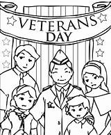 Veterans Coloring Pages Printable Family Drawing Sheets Veteran Sheet Kids Word Print Cliparts Thank Color Colouring Drawings Elementary Getdrawings Honor sketch template