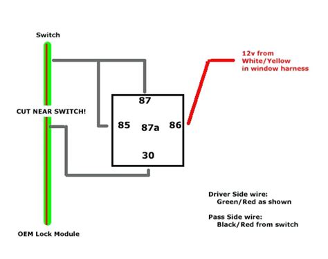 wire  relay diagram