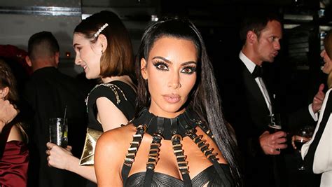 kim kardashian reacts to met gala after party dress i didn t copy beyonce hollywood life
