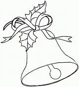 Bell Coloring Bells Christmas Pages Jingle Printable Kids Color Drawing Large Taco Templates Print Drawings Getdrawings Getcolorings Popular Coloringhome Good sketch template