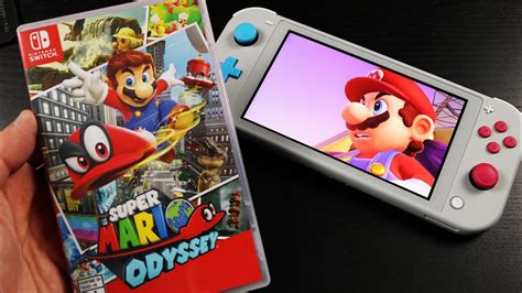 Super Mario Odyssey Nintendo Switch Lite Gameplay Youtube