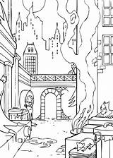 Coloring Pages City sketch template