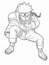 Coloring Naruto Uzumaki Pages Popular sketch template