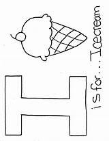 Coloring Letter Pages Alphabet Printable Kids Cute Color Letters Print Ice Cream Abc Book Worksheet Toddler Tags Coloringkids Gif Choose sketch template
