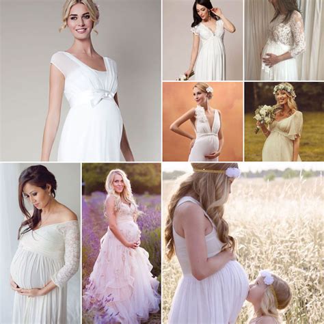 wedding dresses for pregnant brides to be