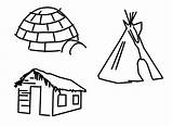 Shelter Activity Activities sketch template