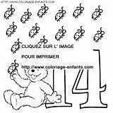 Coloring Sesame Numbers Street Pages Book sketch template