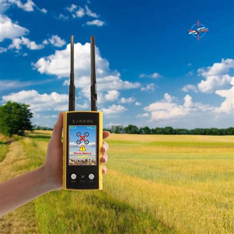 handheld drone detector anti drone jammer detects  ghz frequency