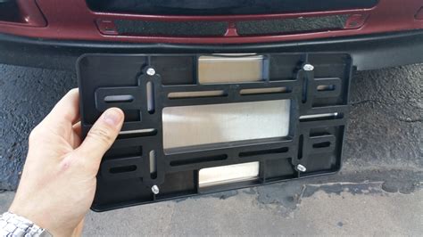 whats   front license plate mounting solution