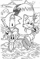 Sonic Coloring Hedgehog Pages Adventure Cartoon Color Clipart Sheets Character Printable Kids Characters Friends Print Clipground Sheet Book Activity Found sketch template