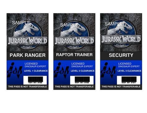 jurassic world badge printable printabletemplates