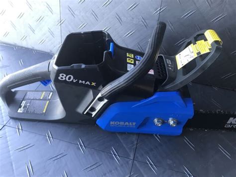Kobalt 80 Volt Max 18 Cordless Electric Chainsaw 80v Tool Only No