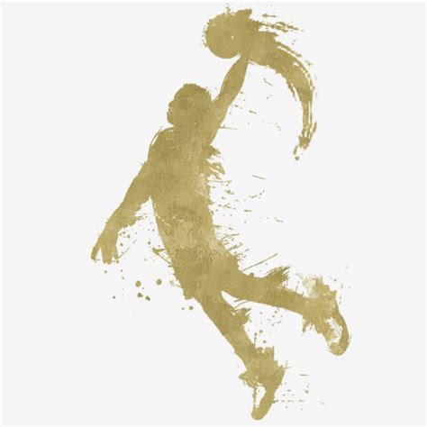 basketball player vector hd images gold basketball player clipart basketball basketball