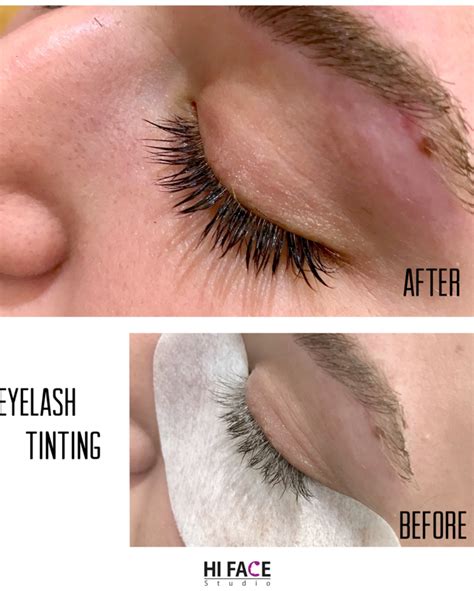 eyebrow  eyelash tinting  face studio