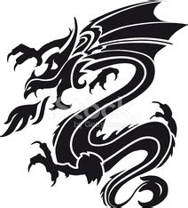 dragon stencil