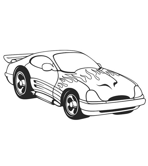 printable nascar race car coloring pages