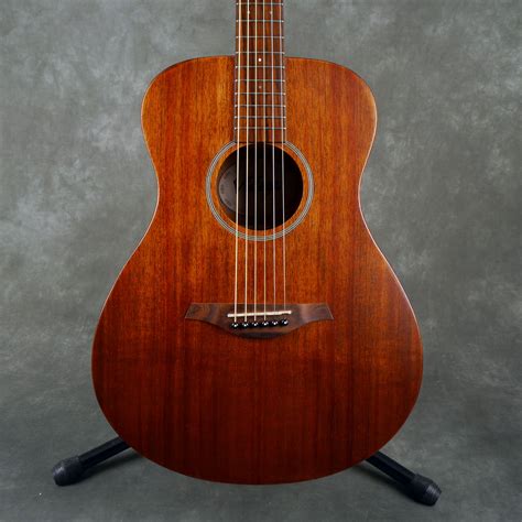 vintage  mh mahogany acoustic guitar natural  hand rich tone
