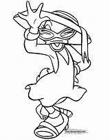 Daisy Duck Coloring Pages Spring Fashion sketch template