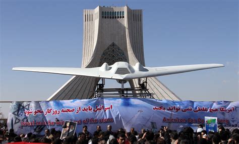 iran copy  captured  drone takes   flight time