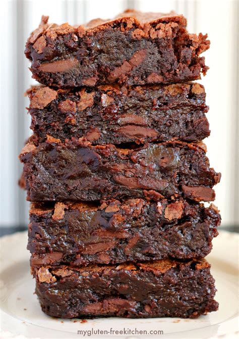 Best Ever Chewy Fudgy Gluten Free Brownies