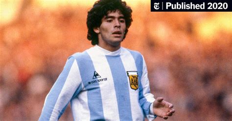Diego Maradona Sigue Haciendo Su Magia The New York Times