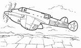 Coloring Pages Planes Aircraft sketch template