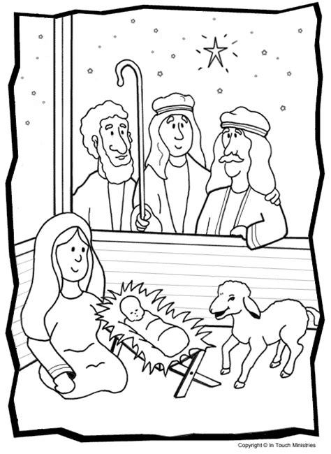 nativity coloring pages  christmas coloring pages utah