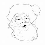 Coloring Christmas Santa Claus Pages Kids Book Publicdomainpictures Domain Public sketch template