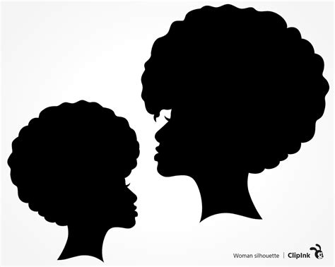 black woman silhouette black profile svg svg png eps dxf