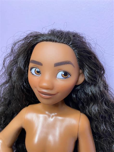 Disney Moana Singing Doll Nude Incomplete Not Tested Etsy