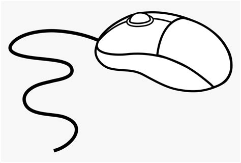 black computer mouse clip art computer mouse coloring page hd png