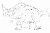 Dinoshark sketch template
