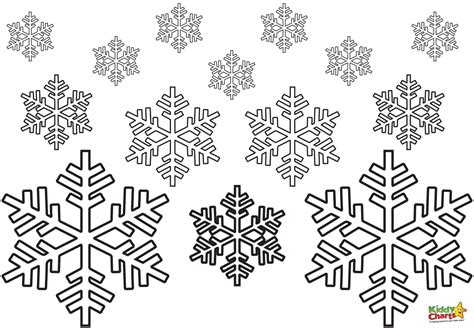 snowflakes patterns coloring pages