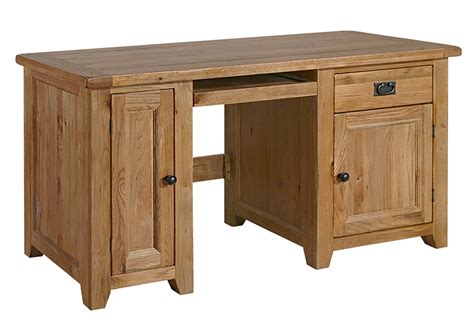 stirling oak computer desk glenross furniture