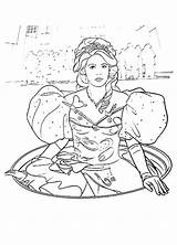 Enchanted Coloring Pages Giselle Printable Getcolorings Color Adults Popular sketch template