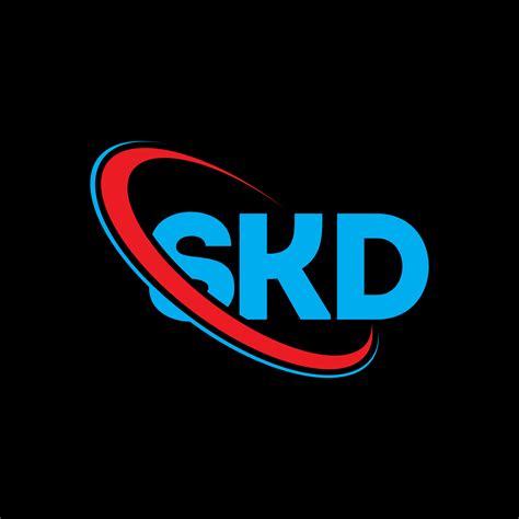 skd logo skd letter skd letter logo design initials skd logo linked  circle  uppercase