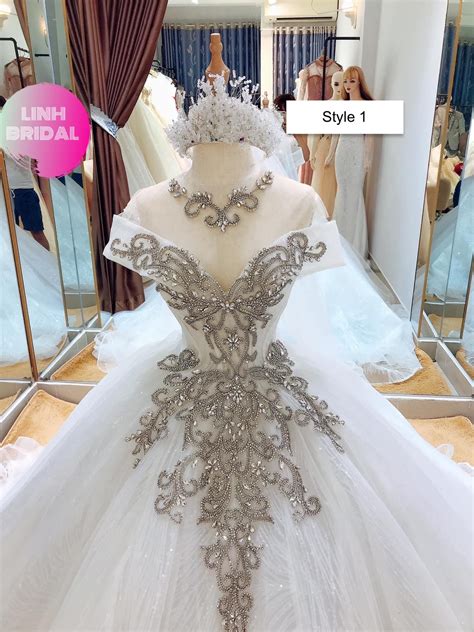 luxury white queen style sleeves sparkle beaded bodice ballgown wedding