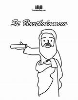 Bartholomew Apostle Viết Từ Bài sketch template