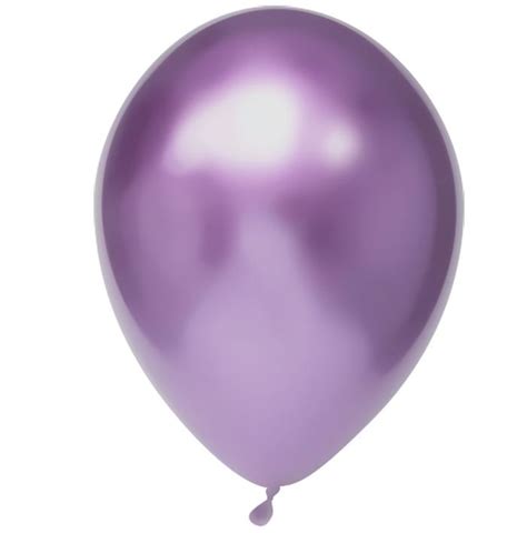 chrome ballonnen paars  stuks feestbazaarnl
