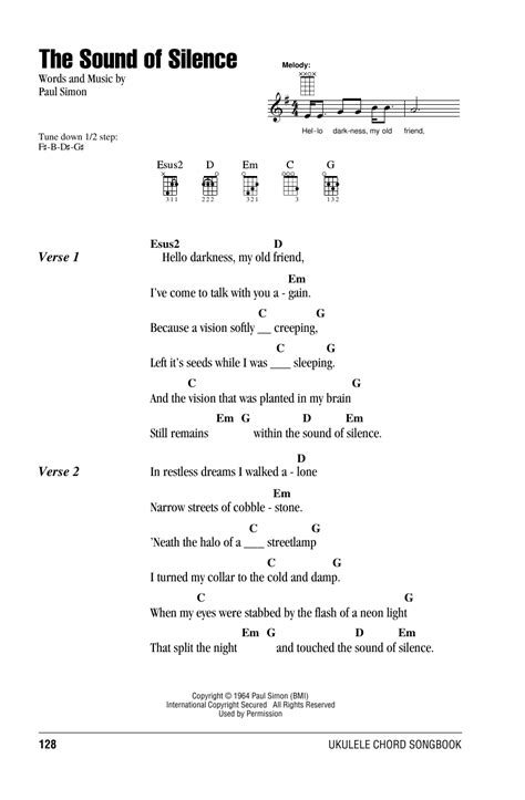 The Sound Of Silence Chords Pentatonix The Sound Of Silence Sheet