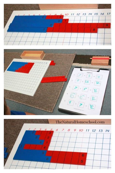 montessori math lessons  addition  printables  natural