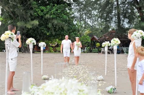 krabi beach wedding ceremony package suzanne jan gerrit
