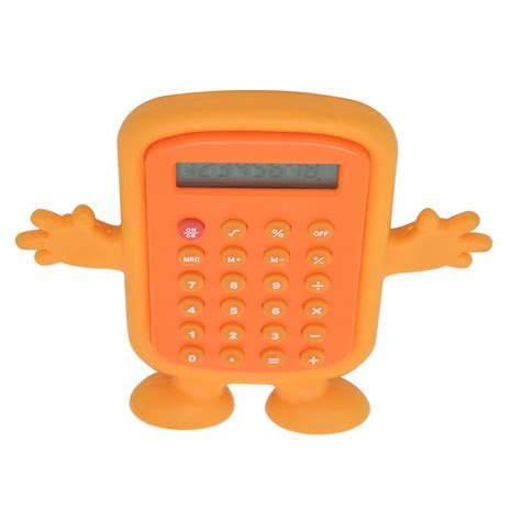 digits cute mini cartoon shape kids love pocket calculator cartoon calculator kids