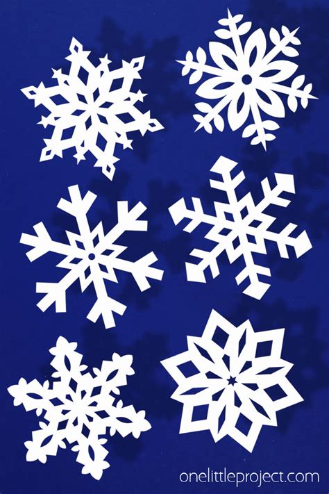 paper snowflakes   project