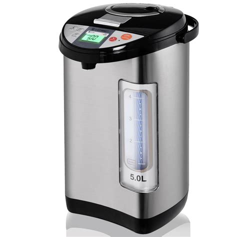 costway  liter lcd water boiler  warmer electric hot pot kettle hot water dispenser