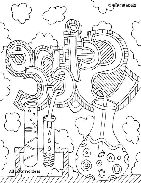 science coloring pages easy coloring pages