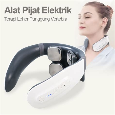 Jual Alat Pijat Pijit Getar Elektrik Electric Terapi Leher Punggung
