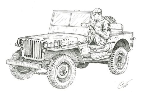 jeep adult coloring books sketch coloring page