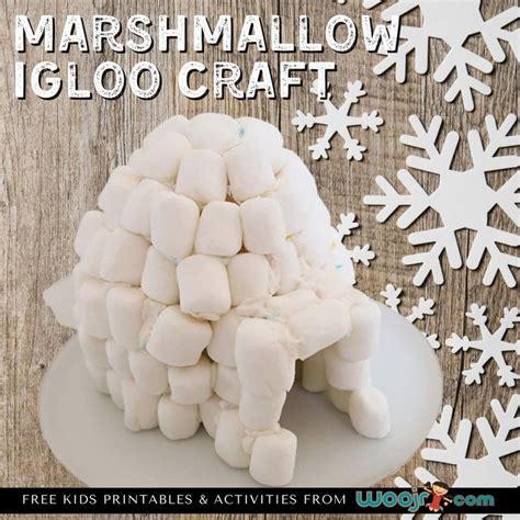 marshmallow igloo craft video video igloo craft winter